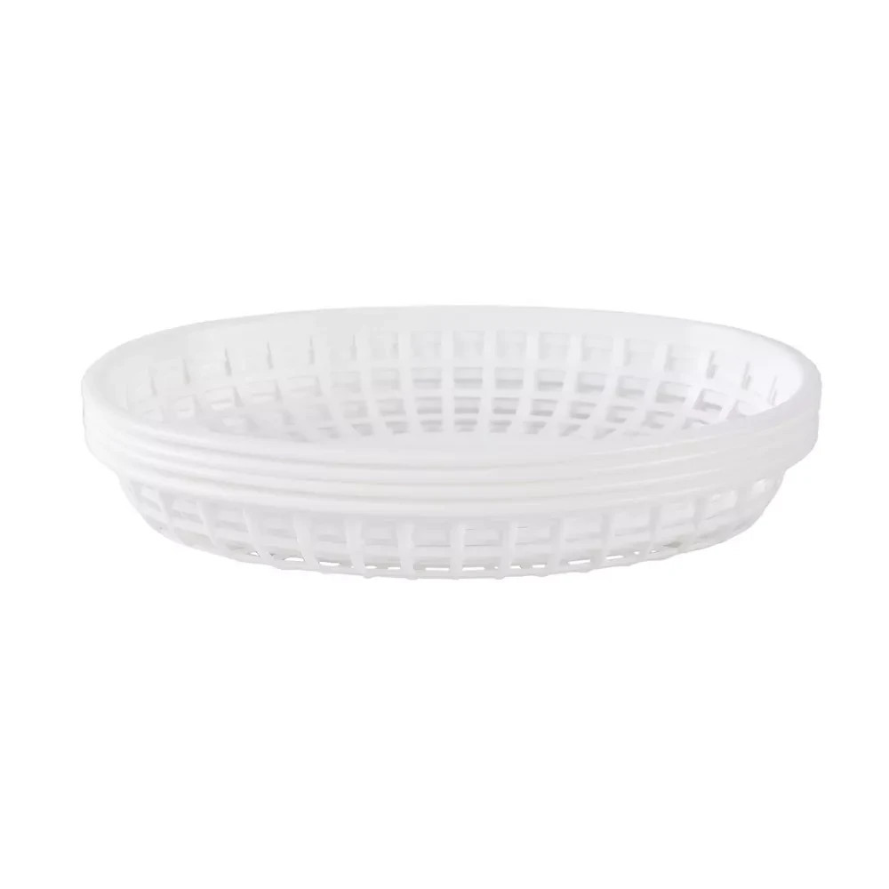 Cook With Color 4pk Food Basket White