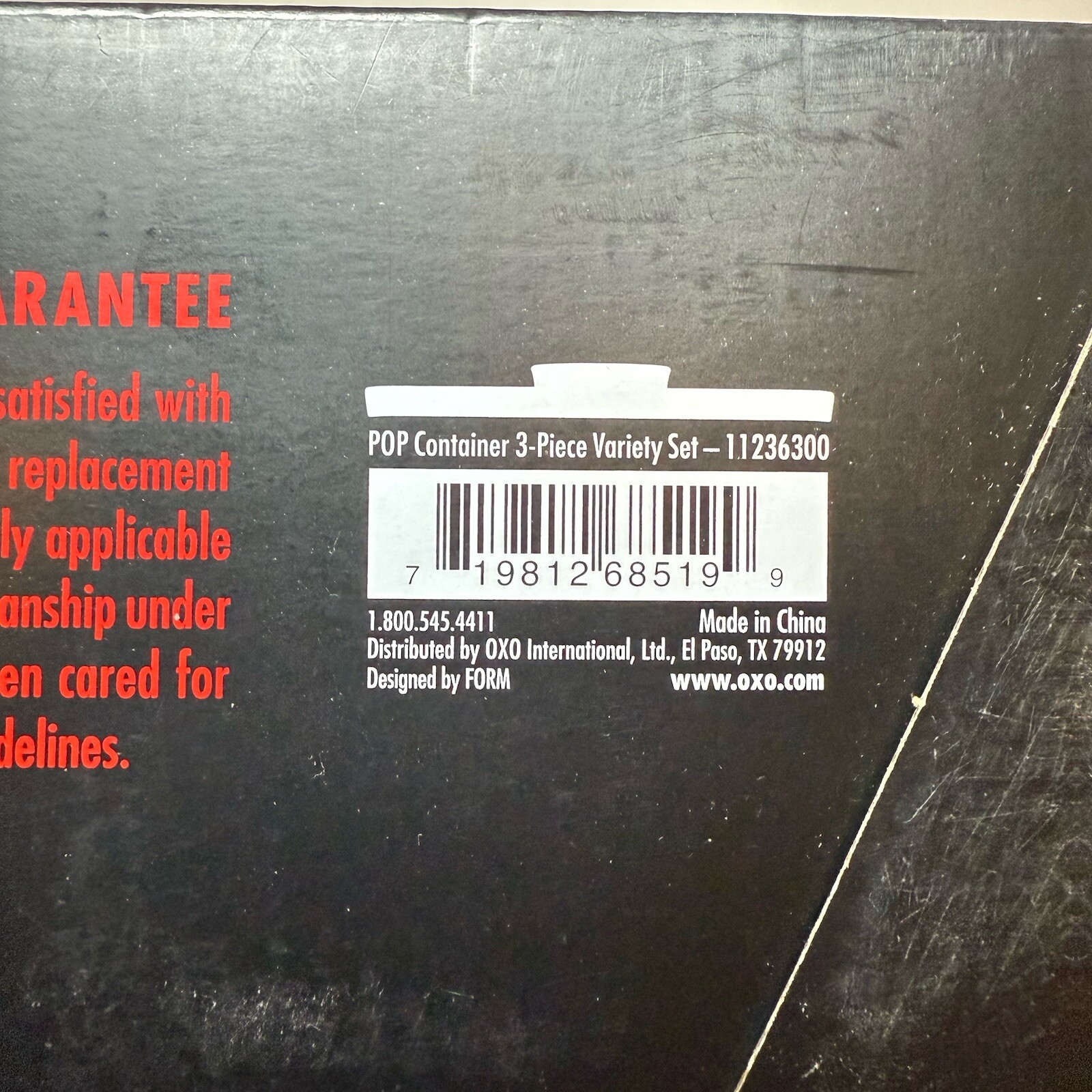 OXO Good Grips 3 Pc Pop Container Variety Set