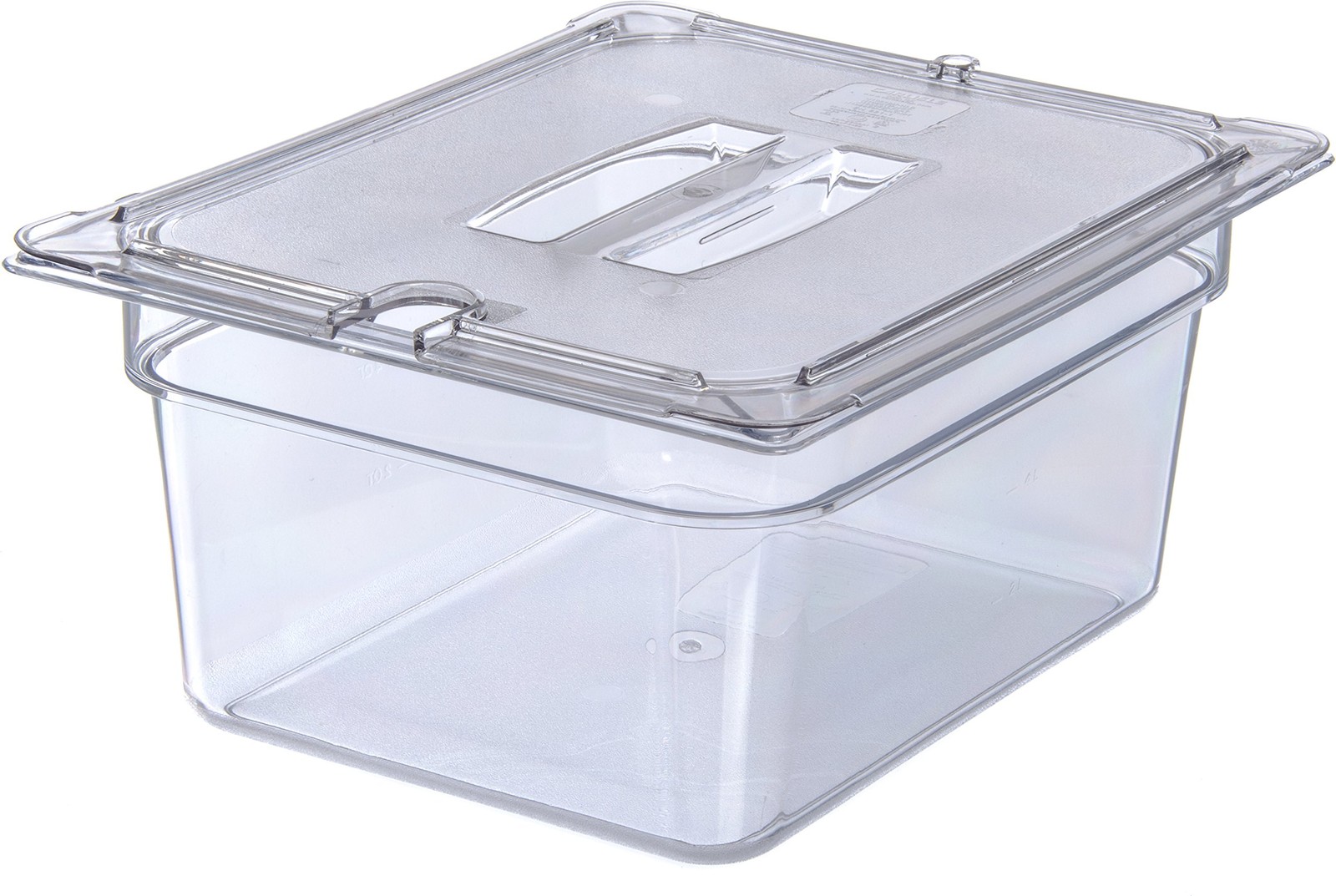 Storplus 1/2-Size Food Pan Catering Buffets Polycarbonate 6 Inch Deep Clear
