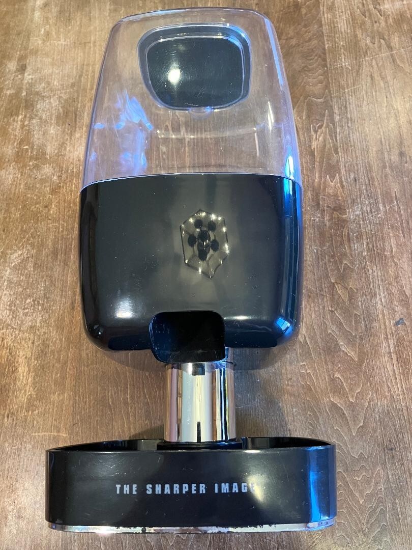 Easter Jelly Bean Dispenser Black and Chrome Plastic
