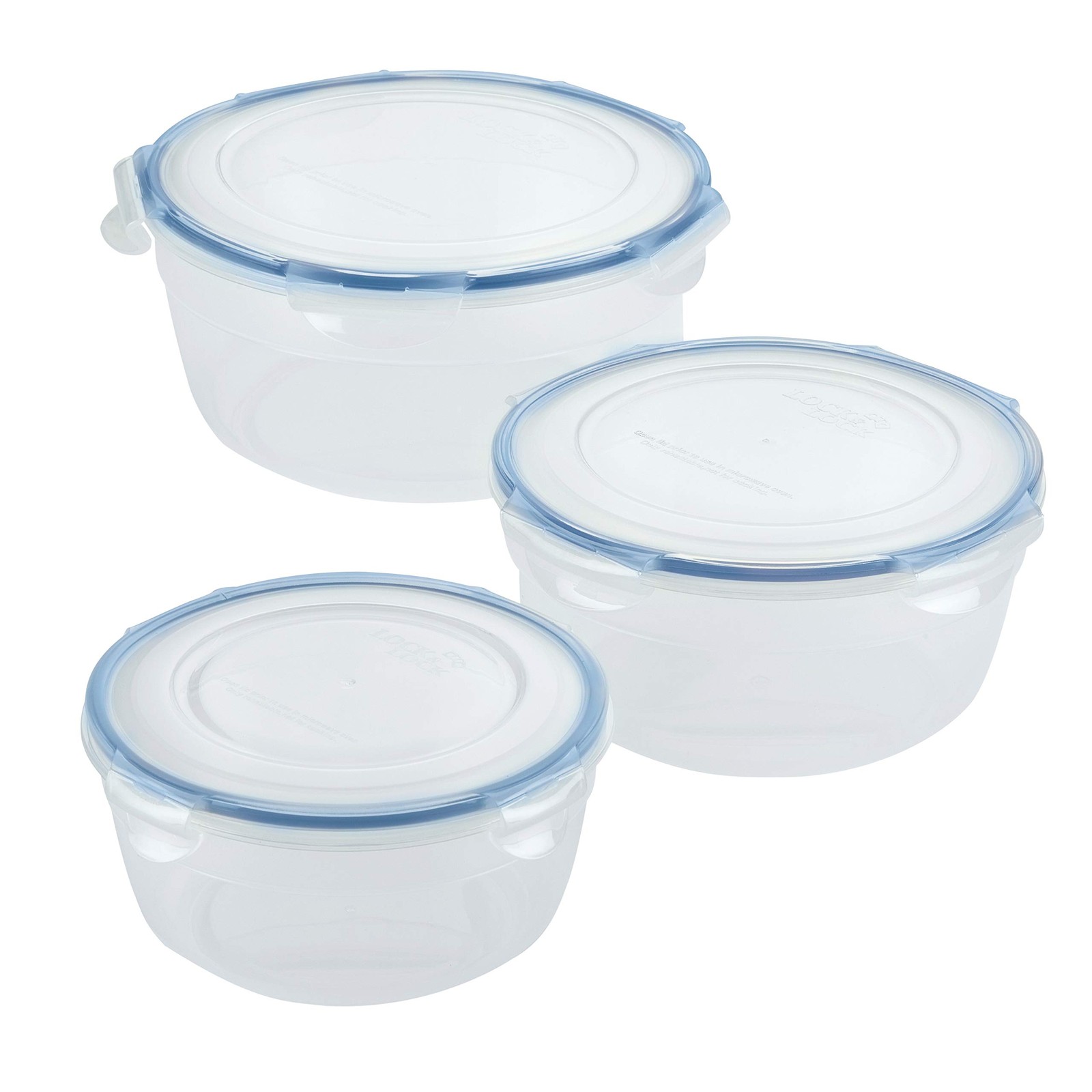 Easy Essentials Food Storage lids/Airtight containers/Stackable, BPA Free, 6 …