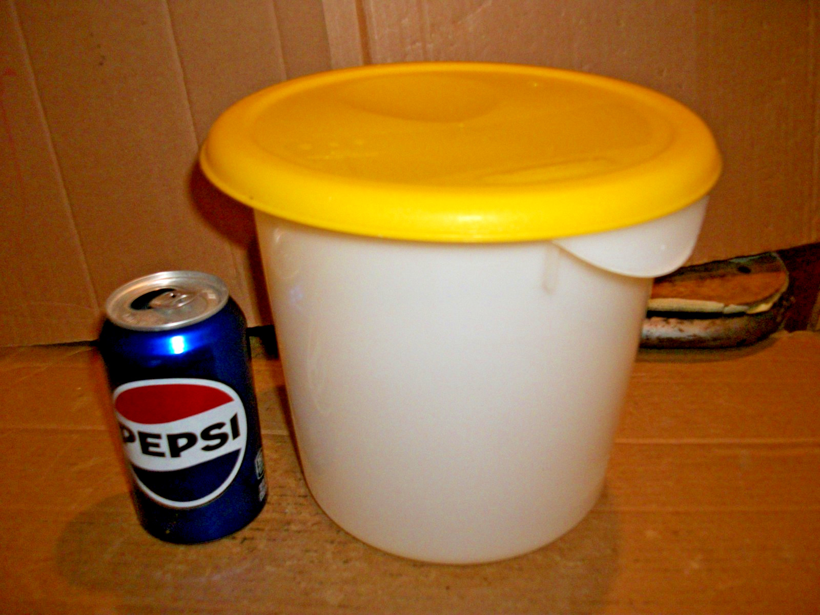 Rubbermaid Commercial Products 4 Quart NSF Food Storage Container & Lid #5721