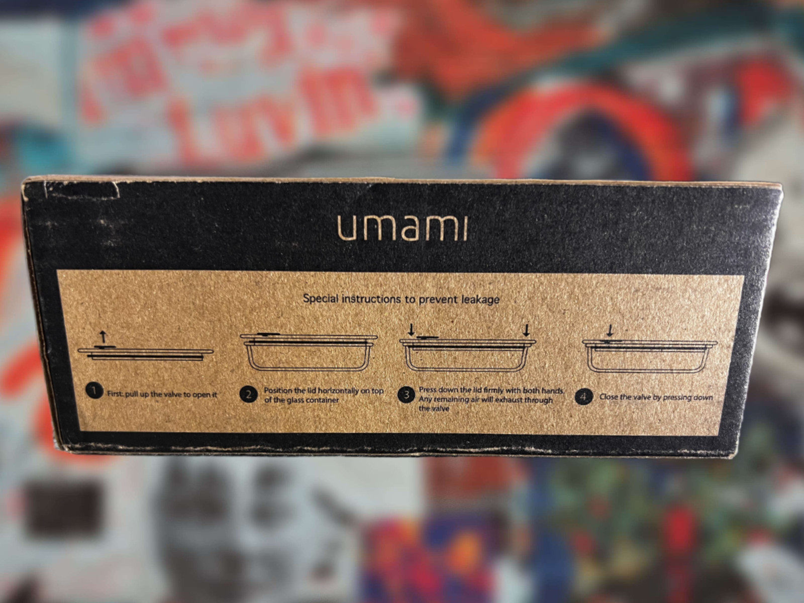 Umami Glass & Bamboo Meal Prep Container | Food Storage | Leakproof
