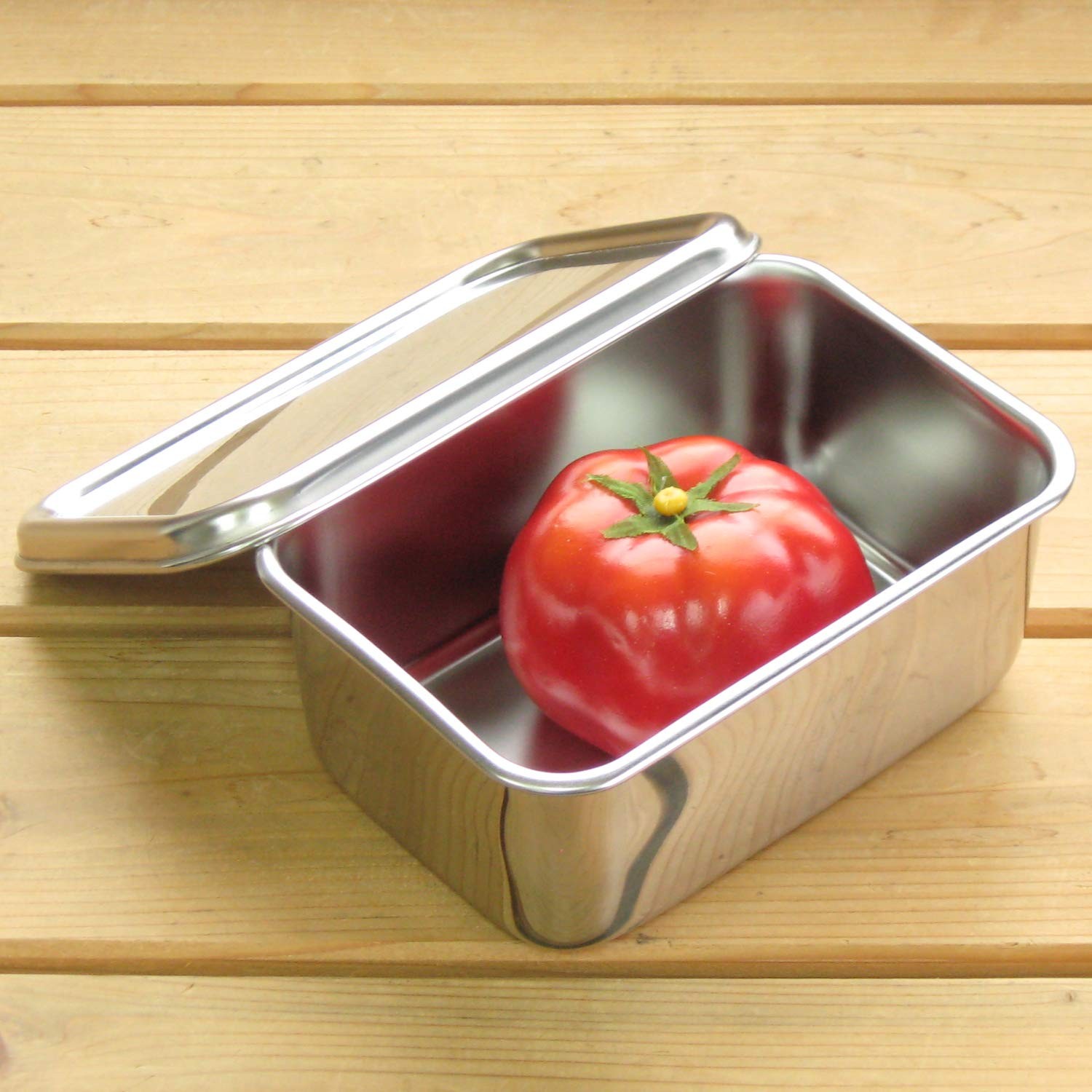 Nagao Set of 16.2cm Rectangular Storage Containers with Lids (Size S)
