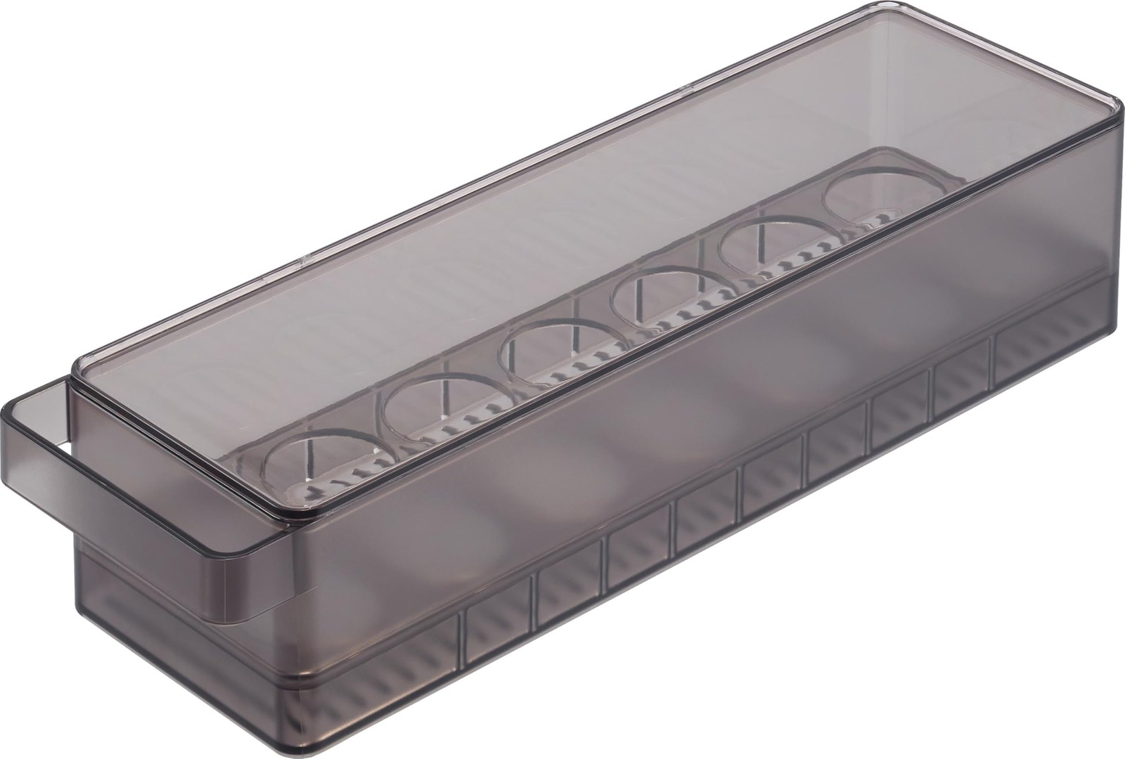 Refrigerator lid egg case black W37.5×D11×H8.6cm tower