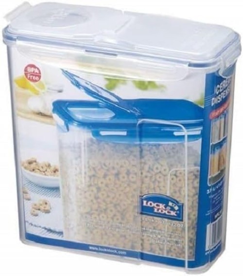 3.9L Clear Food Storage Container with Airtight Seal for Long-Lasting Freshness