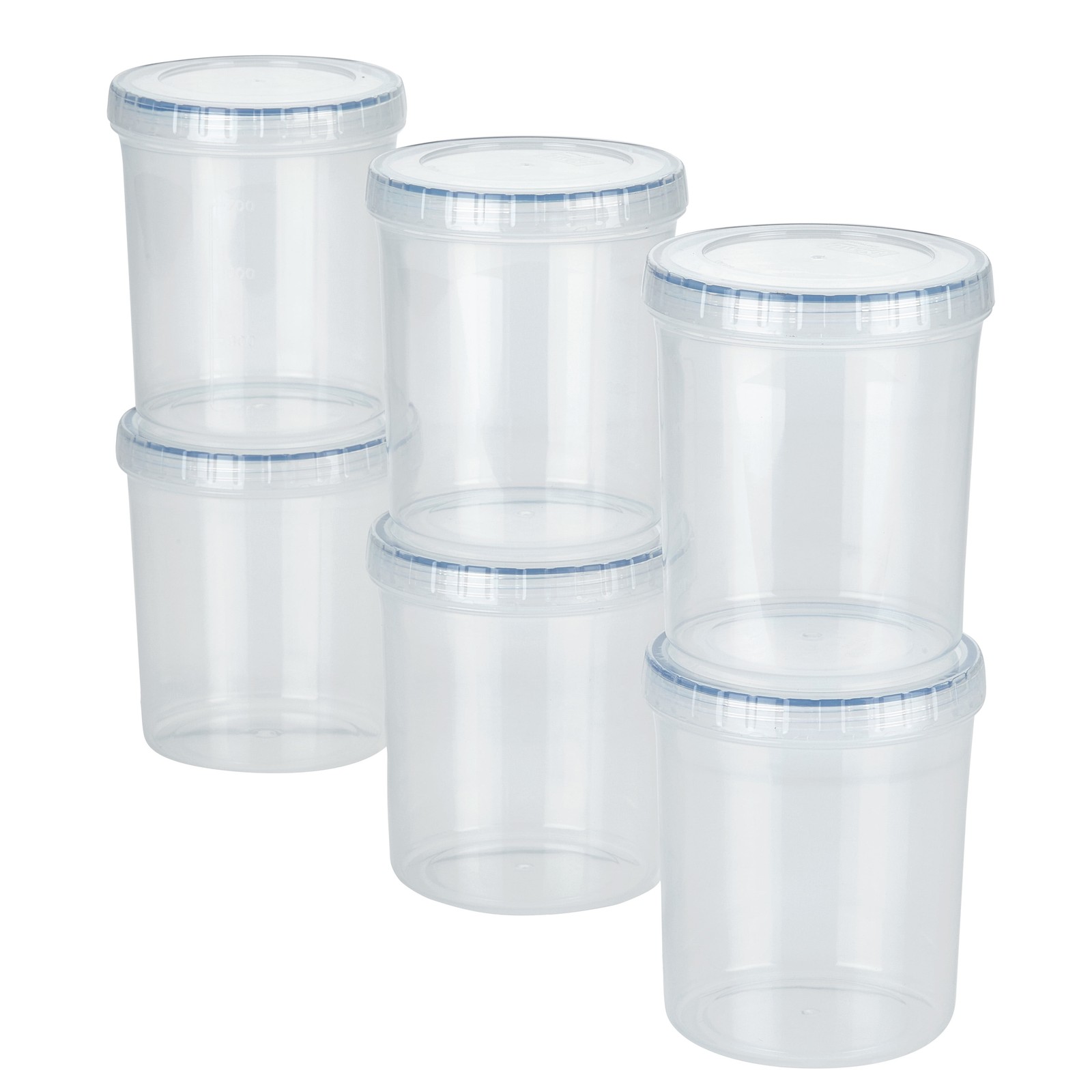 Easy Essentials Twist 34-Ounce Food Storage Container Set of 6