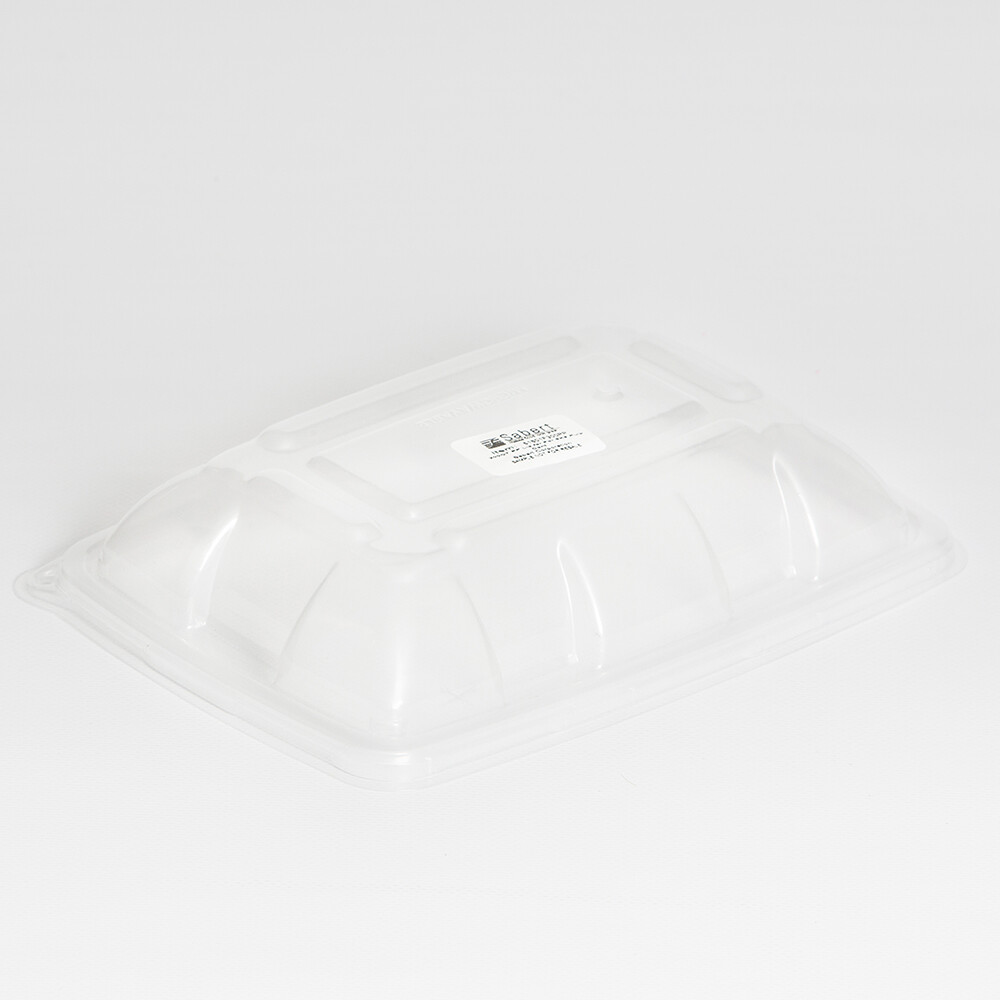 Sabert Clear Dome Lid for 20 oz and 30 oz Takeout Containers, 9″ x 6″ | 300/Case
