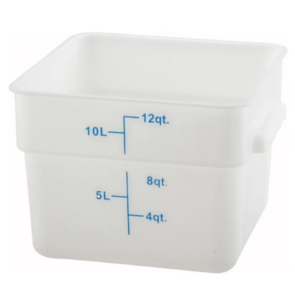 Winco PESC12 12 qt Food Storage Container