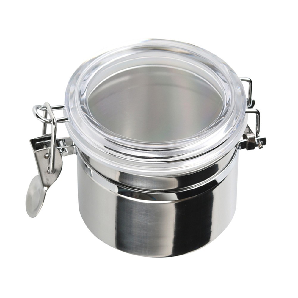 Food Vacuum Sealed Container For Backpacking 1Pcs Silver Stainless Steel