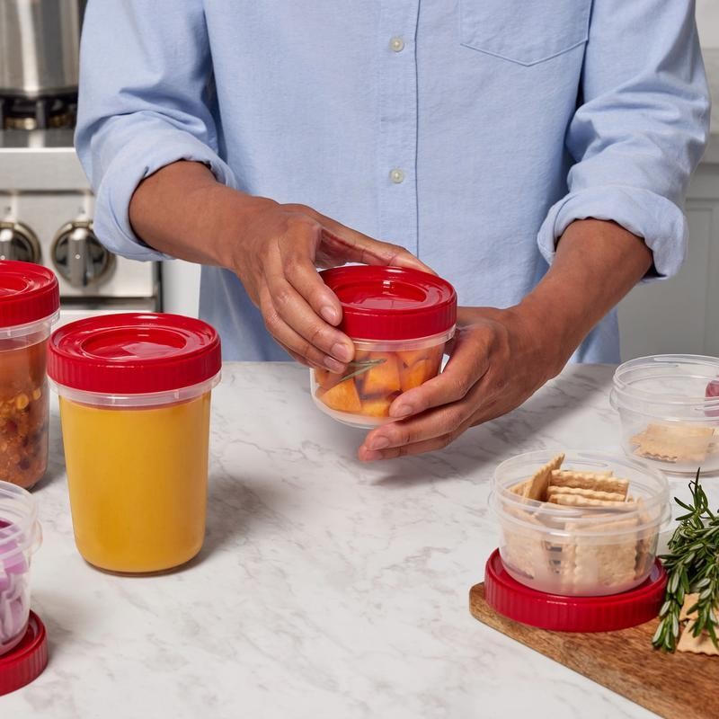 40PC Food Storage Containers Stackable Leakproof BPA-Free Meal Prep Set New