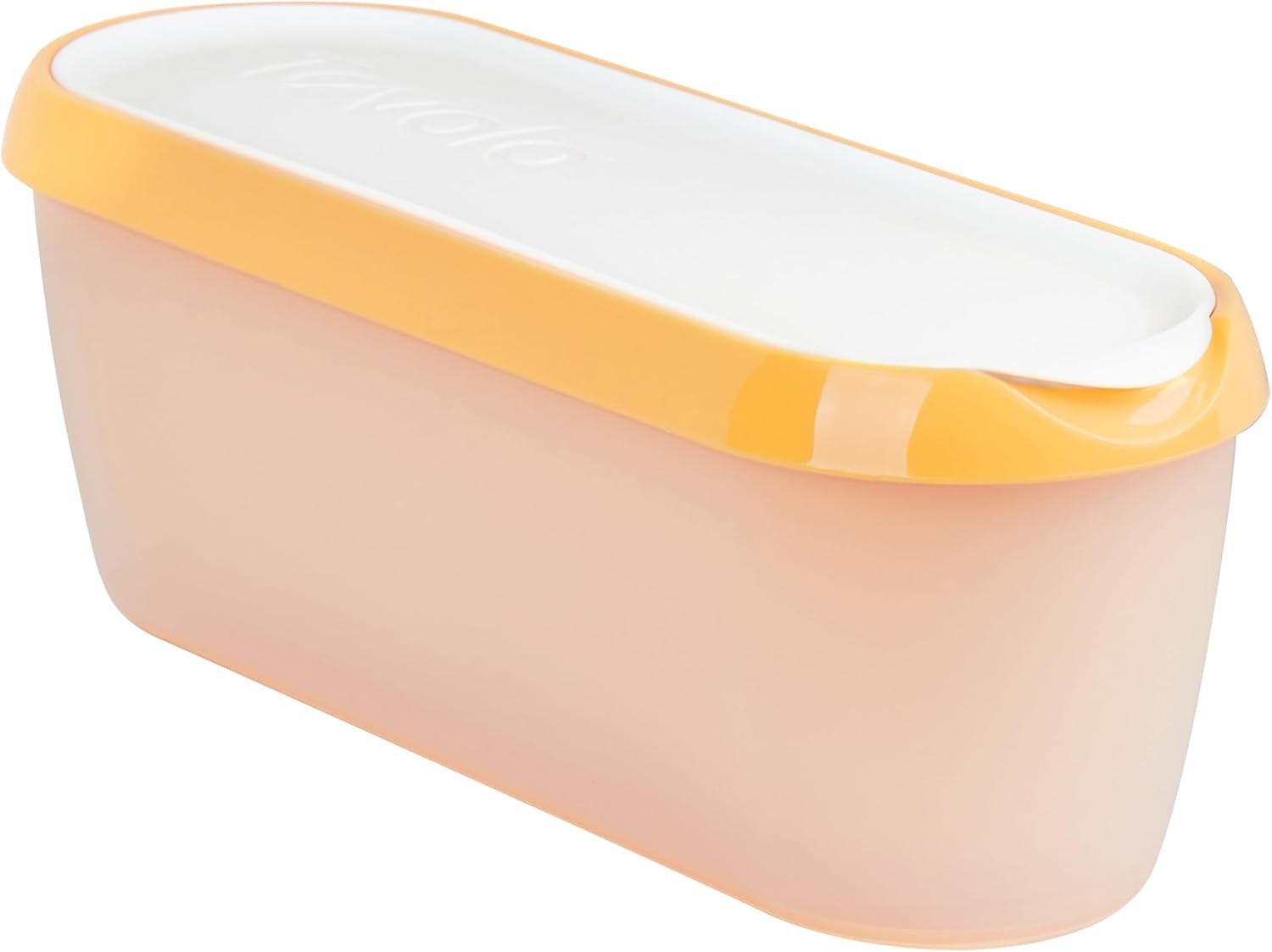 Tovolo Ice Cream Containers 1.5 Quart Sunburst Orange