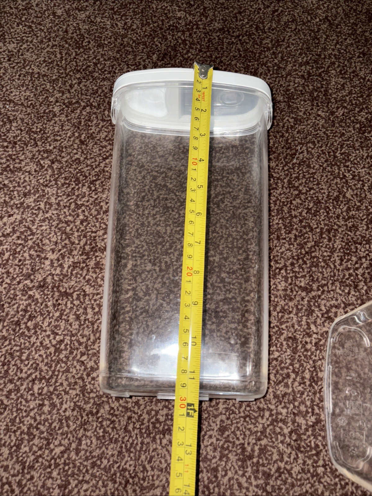 Ikea 365 – 6 Sealed Jar Transparent Plastic – Kitchen Organizer