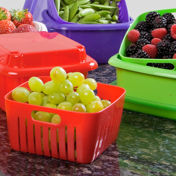 3 in 1 Berry Basket – Red