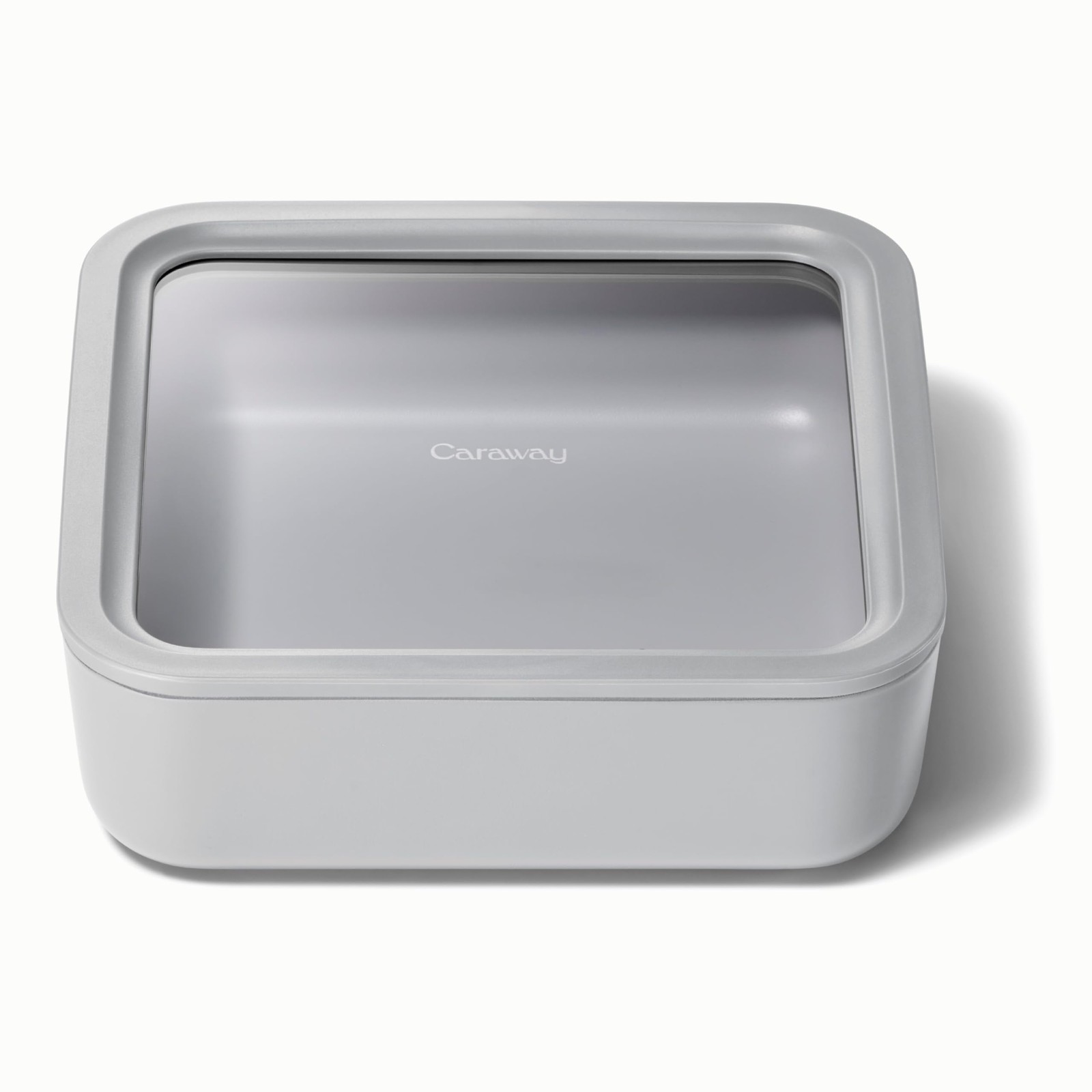 Glass Food Storage – 10 Cup Glass Container – Ceramic Coated Food Container -…