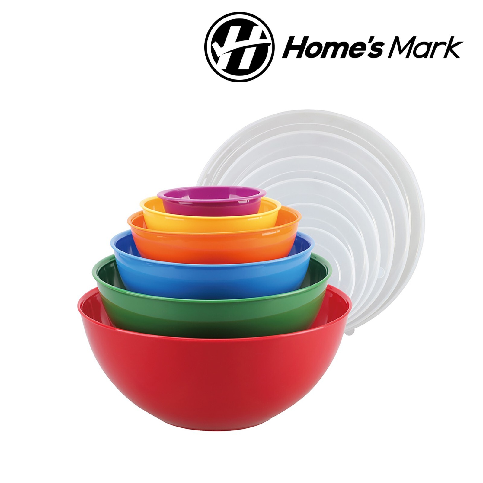 Home’s Mark 6pc Plastic Nesting Bowl Set with Lids
