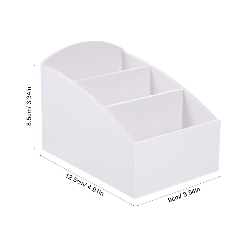 Coffee Station Organizer Acrylic White For Kitchen Counter 1Pcs 4.91X3.54X3.34In