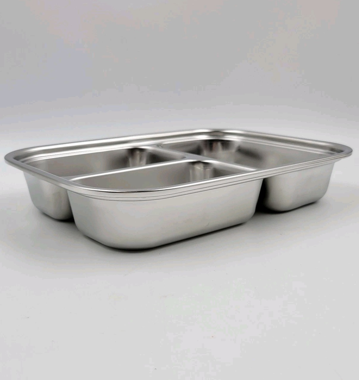 Cuitisan Cromosteel Stainless Steel Microwave Safe Metal Food Container 900ml