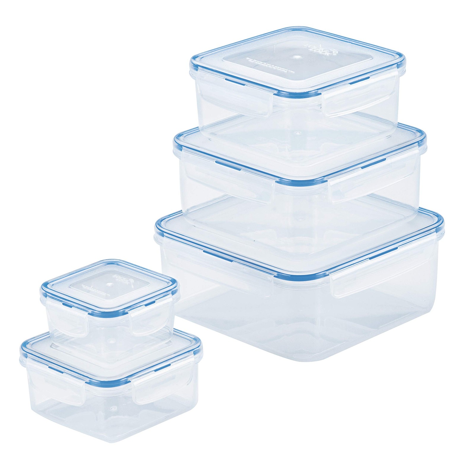 Best LOCK & Easy Essentials Food Storage lids/Airtight containers, BPA Free, 10