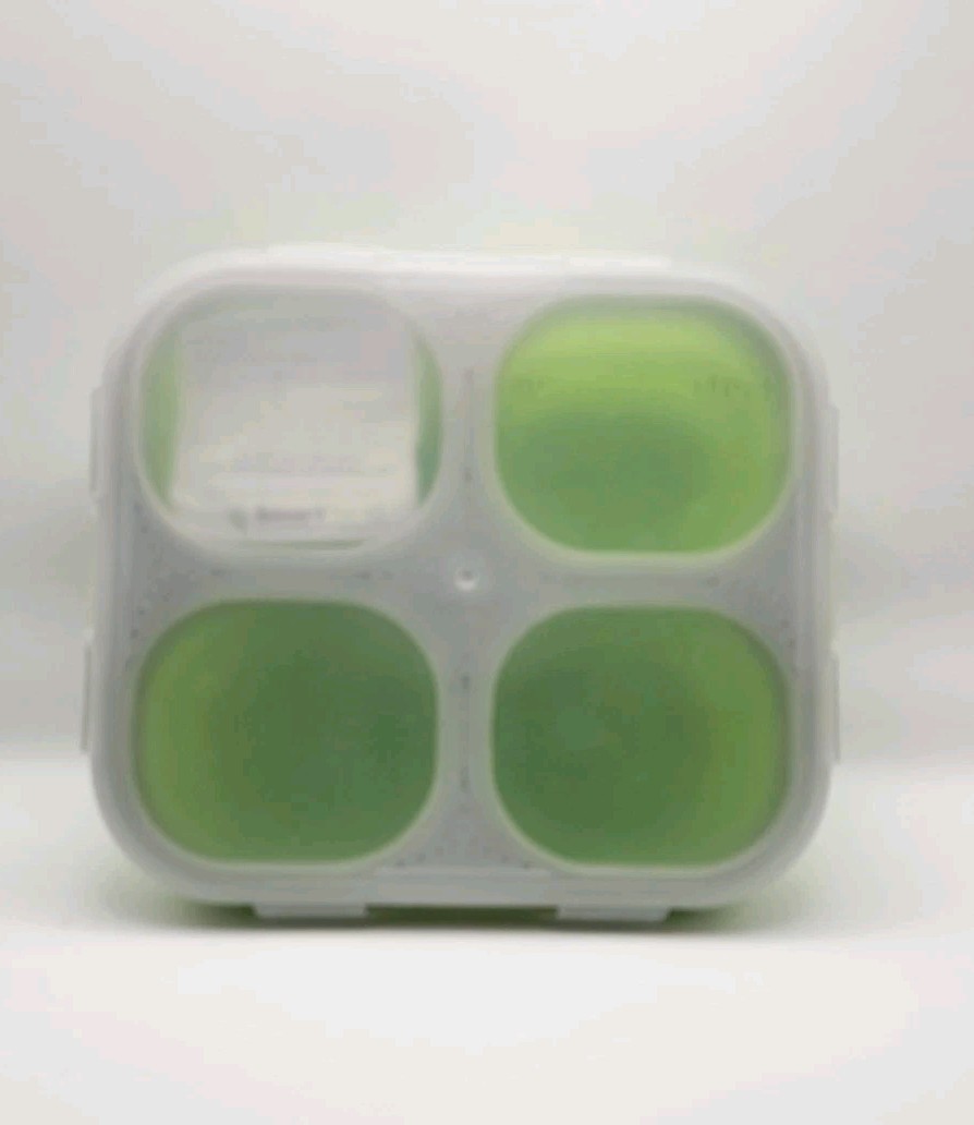 Crofton Portion Perfect 4-1 Cup Portion Control Collapsible Compartments – Green