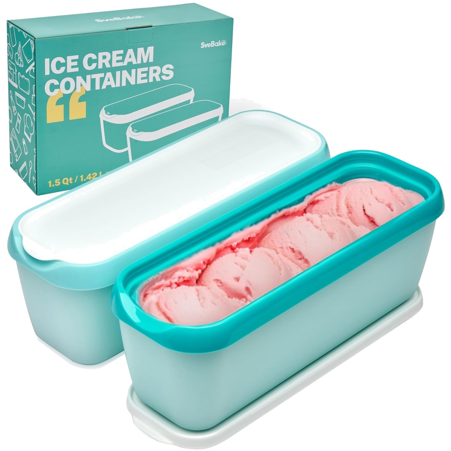 Non-Toxic Homemade Ice Cream Containers