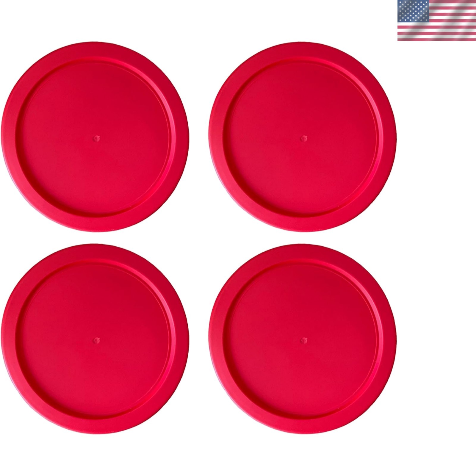 Microwave & Dishwasher Safe Replacement Lids for Pyrex 4-Cup Containers, 4-Pack