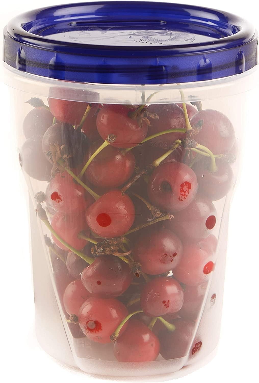 32oz Twist Top Storage Containers – Airtight Plastic Food Storage Canisters 72pc