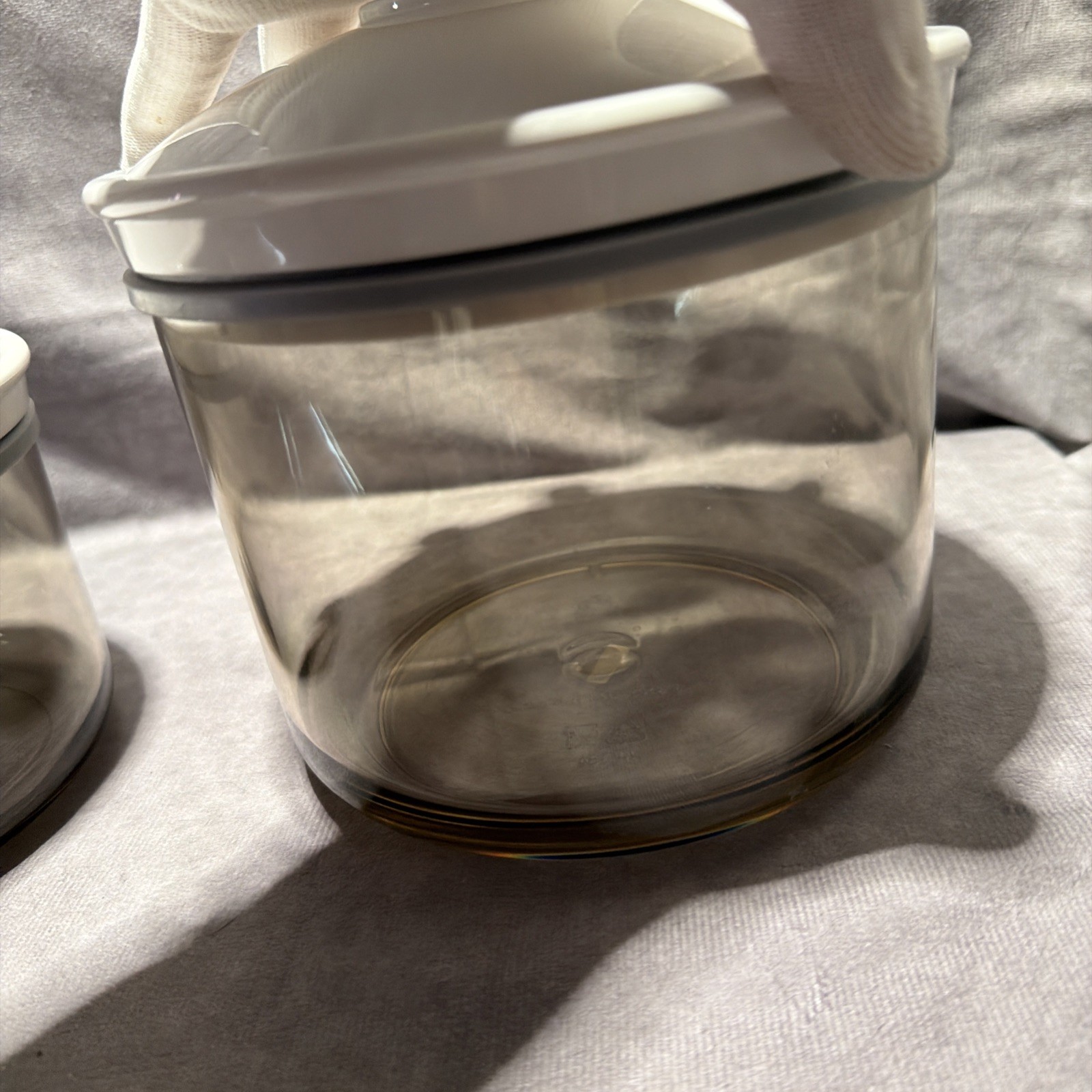 Food Saver Vacuum Seal Containers Clear -Set of 2: 50oz & 25oz