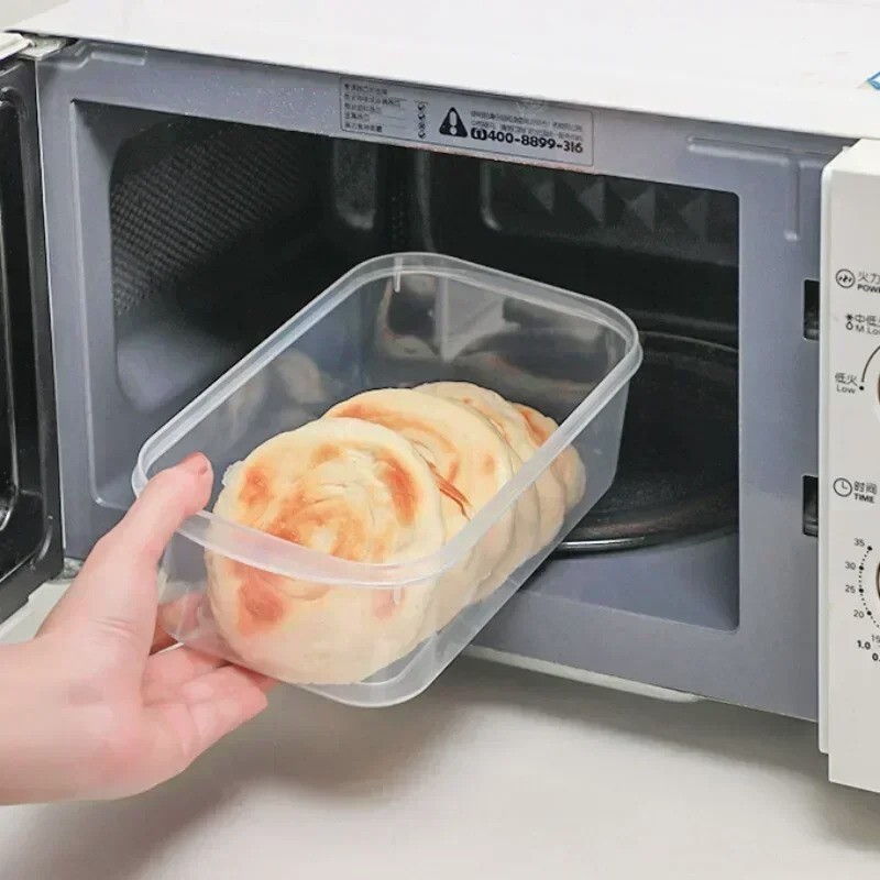 Plastic Covered Fresh keeping Box Food and Fruit Storage Freezer Organizer