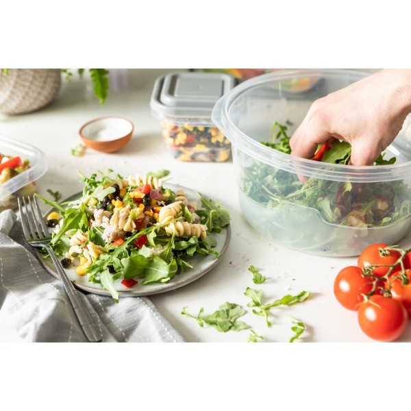 EveryWare Food Storage Container Set – Multisize – 40pcs/20ct- Gray