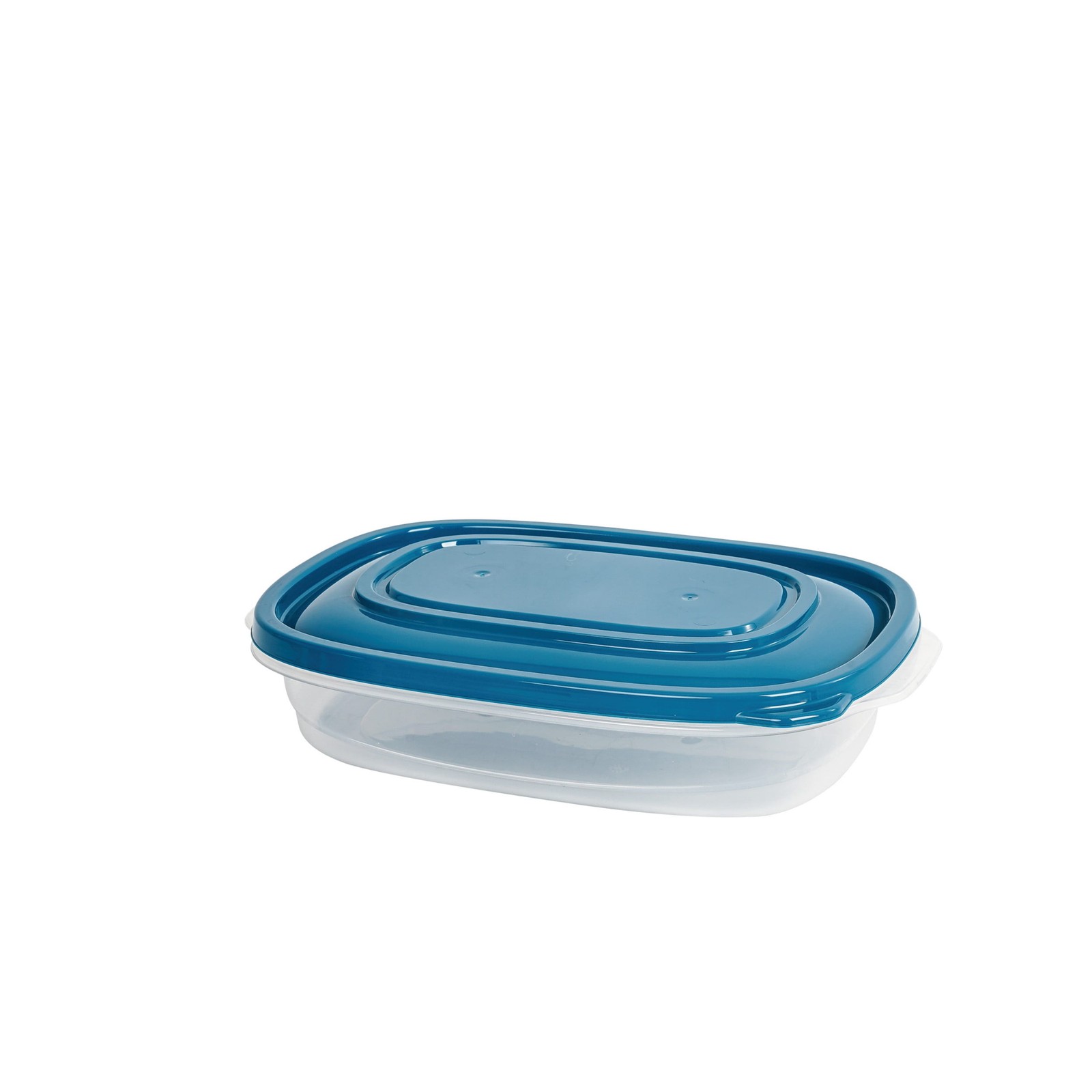 (4 pack)Semi Durable Rectangle 4cup Plastic Food Storage Container 4 Pack