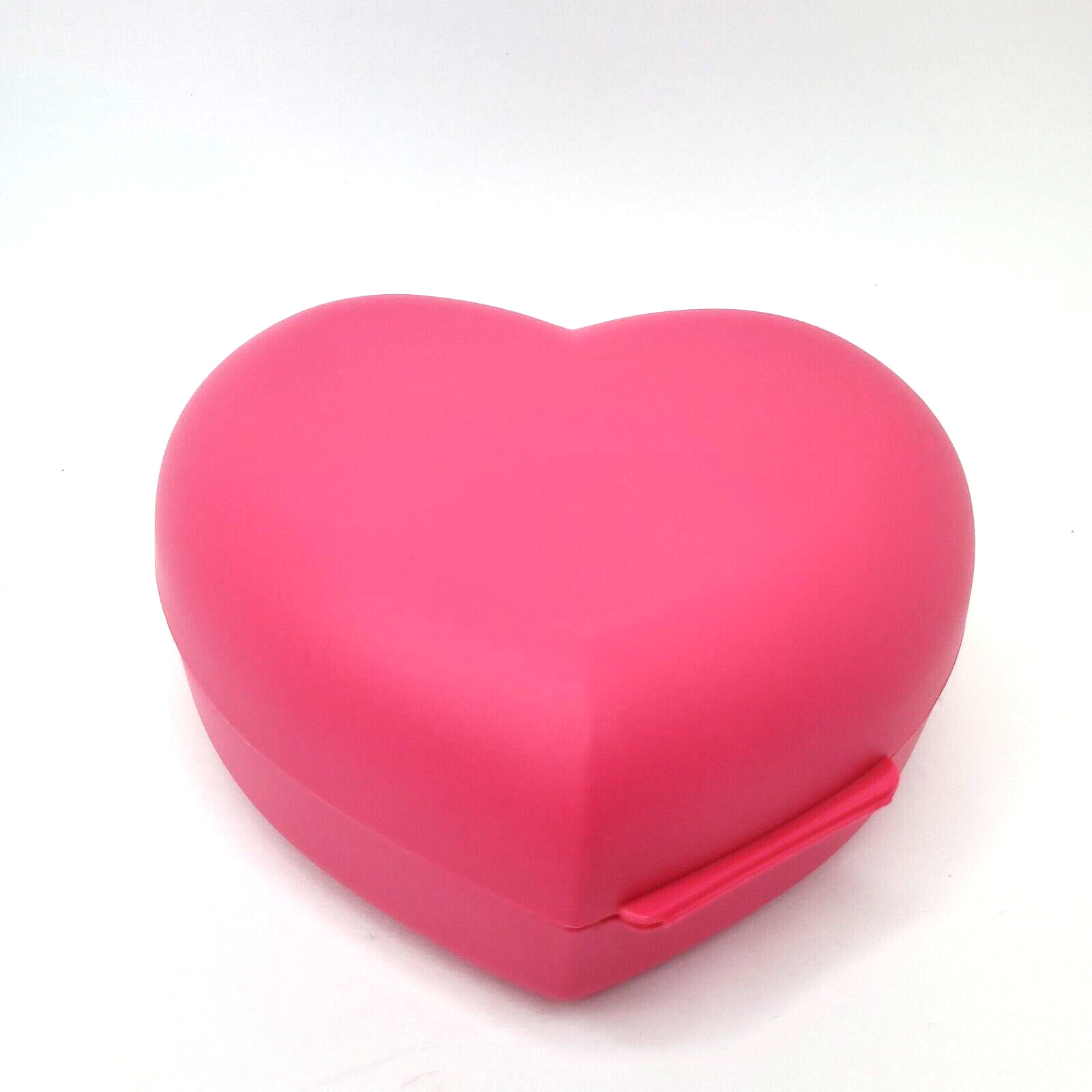 TUPPERWARE HINGED PINK SWEET HEART STORAGE CONTAINER LOVE VALENTINE’S SANDWICH