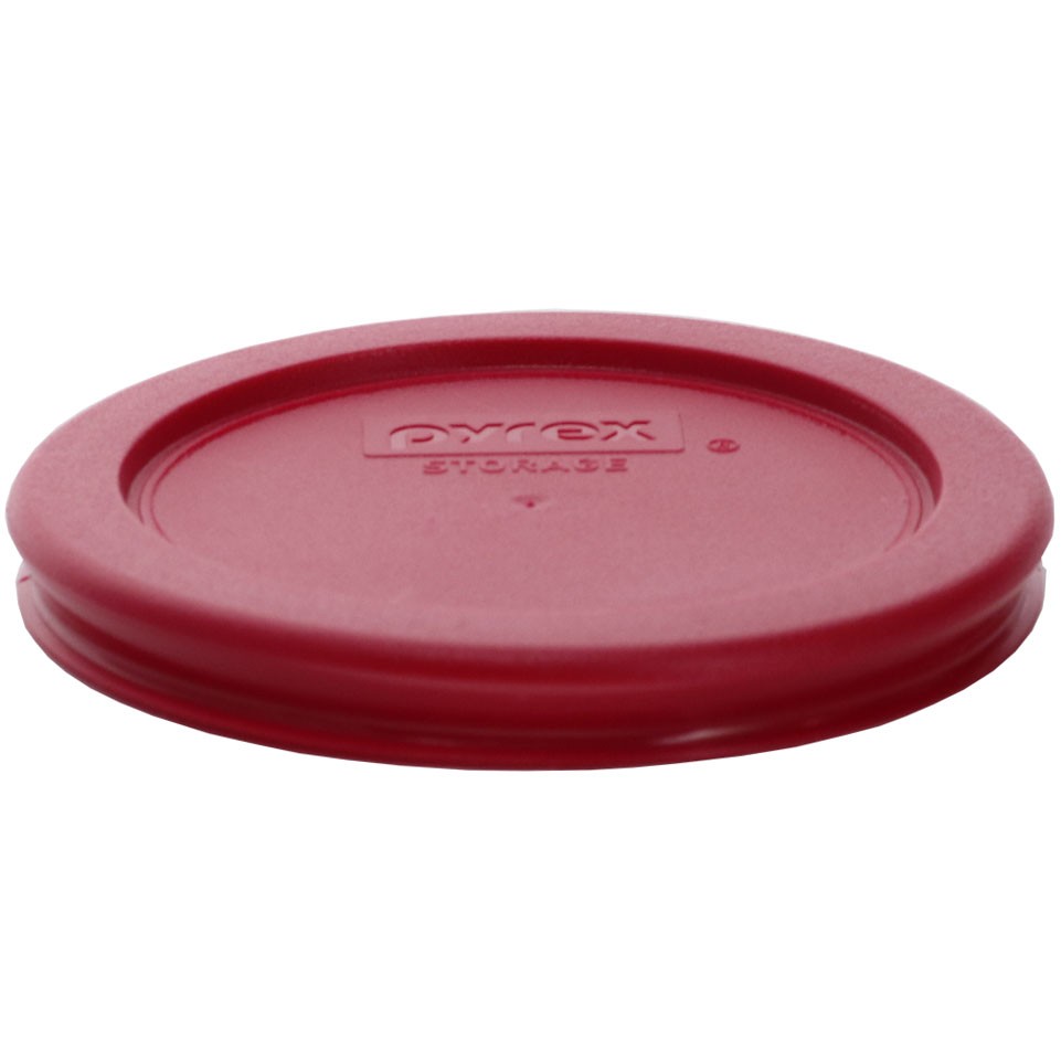 Pyrex 7202-PC Sangria Red Round Replacement Food Storage Lid Cover