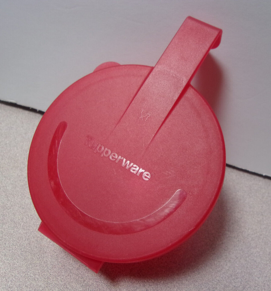 5105 Tupperware Forget Me Not Onion/Tomato Hanging Keeper – Red 5105A-3