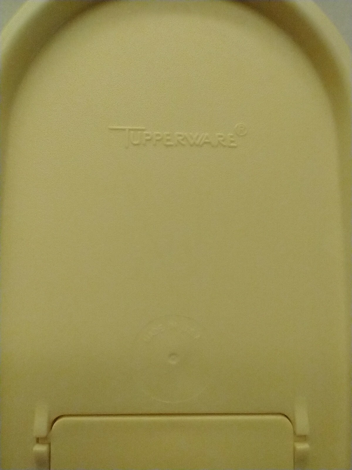 Tupperware Modular Mate Sheer 1613 w/Yellow Pour Lid 7 1/4 Cups Container 1.7l