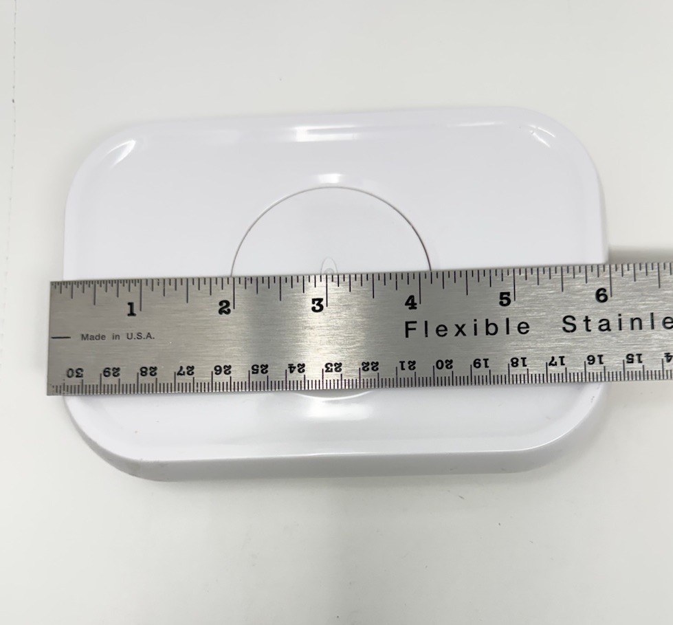 OXO POP Container Replacement Lid RoundPush Button Rubber Gasket Rectangle 4”x6”