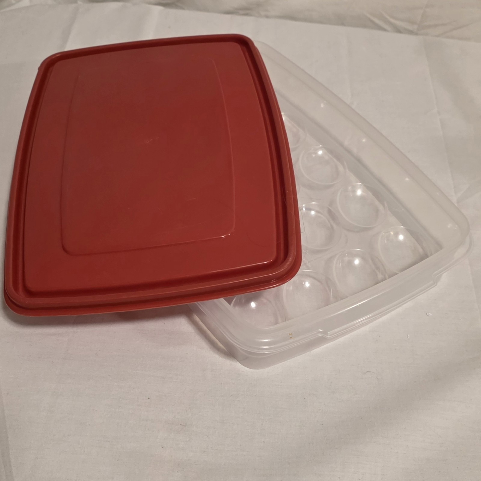 Rubbermaid Servin Saver Deviled Egg Keeper 20 Spaces w/Lid 9×13 AND 6×10 Storage