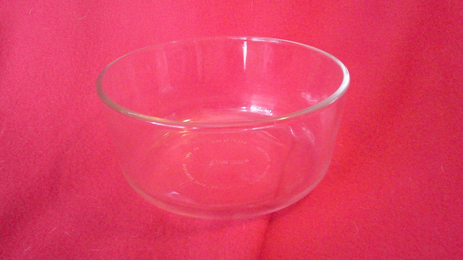 Pyrex 7203 7Cup Glass Food Storage Bowl with 7402-PC Blue- Food Storage Lid