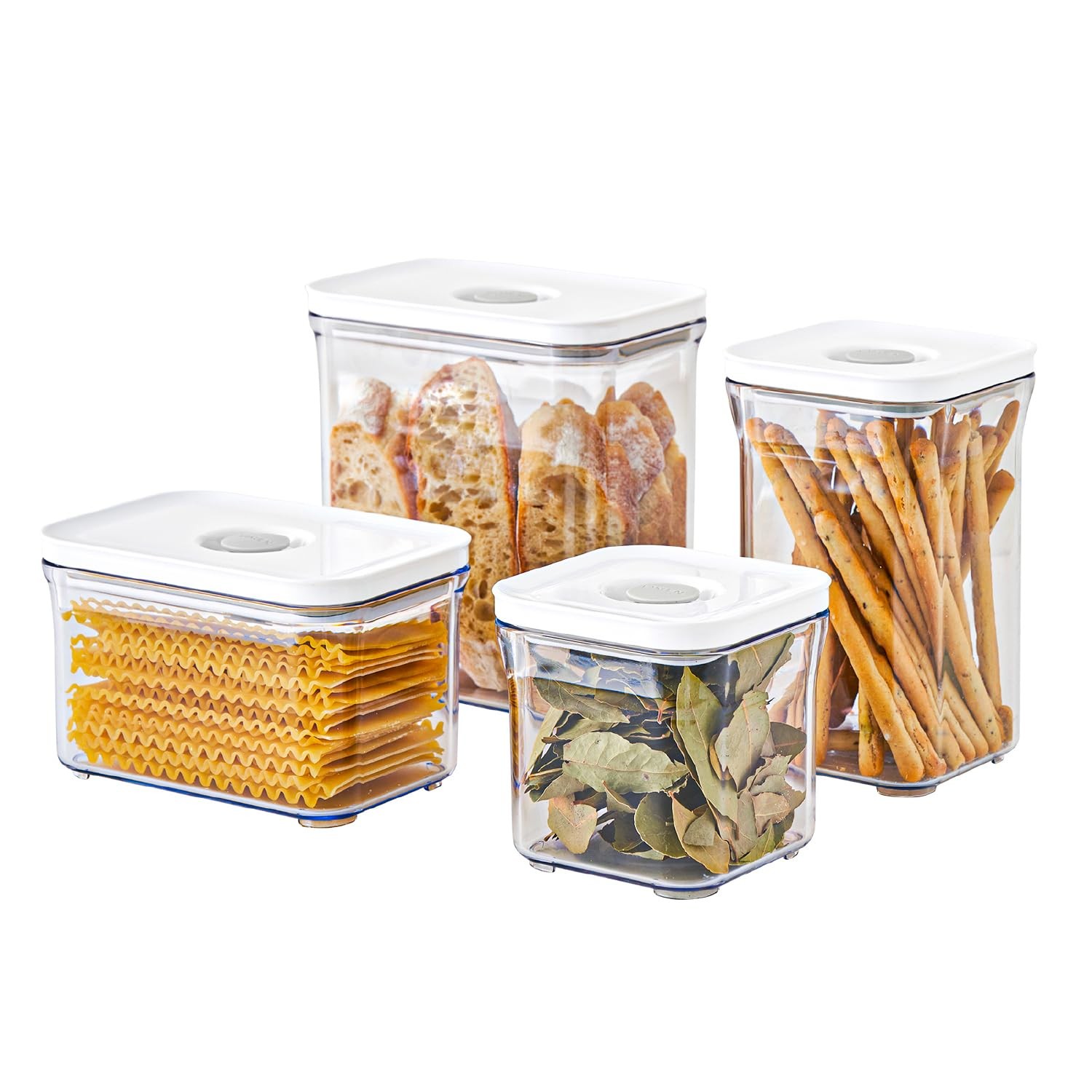 Premium Airtight Food Storage Containers 4-piece/Set, BPA Free, 100% Leak Pro…