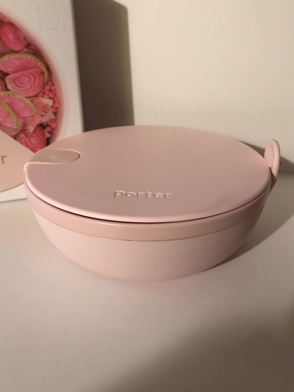 W&P Porter Ceramic Lunch Bowl w/ Protective Non-slip Exterior, Pink Sold Out