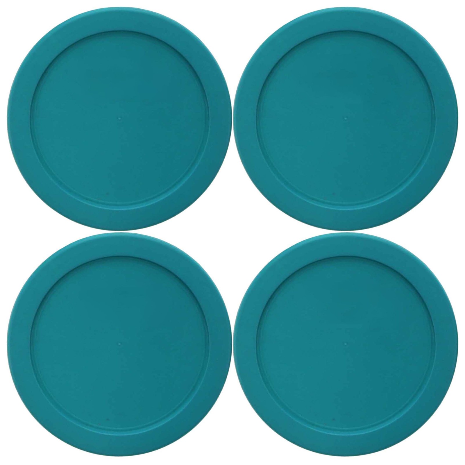 Storage Lid 4 Cup Capacity, Plastic, Turquoise, Original Model, Blue