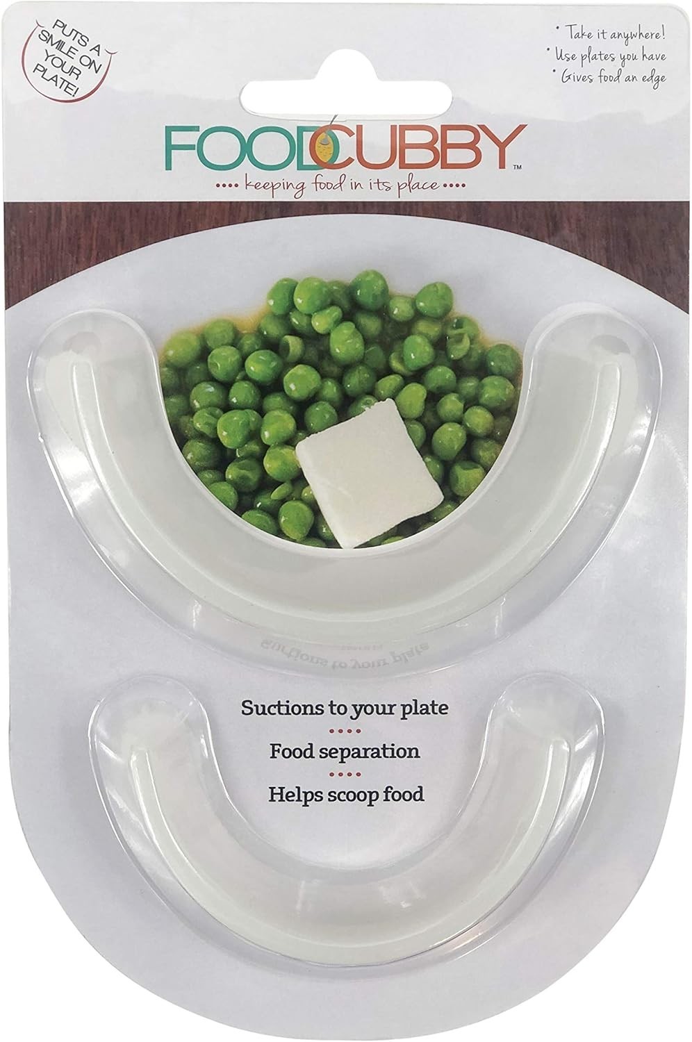 Plate Divider Clear 2 pack