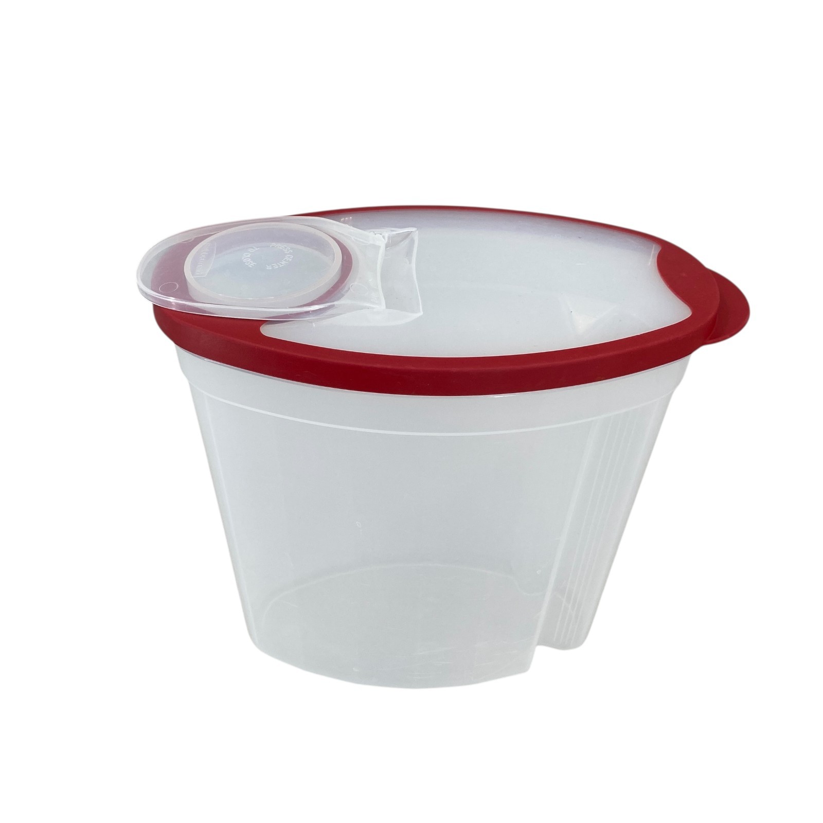 Rubbermaid #5 Servin Saver Flex Seal 1.5 Gallon Cereal Food Container Red Lid