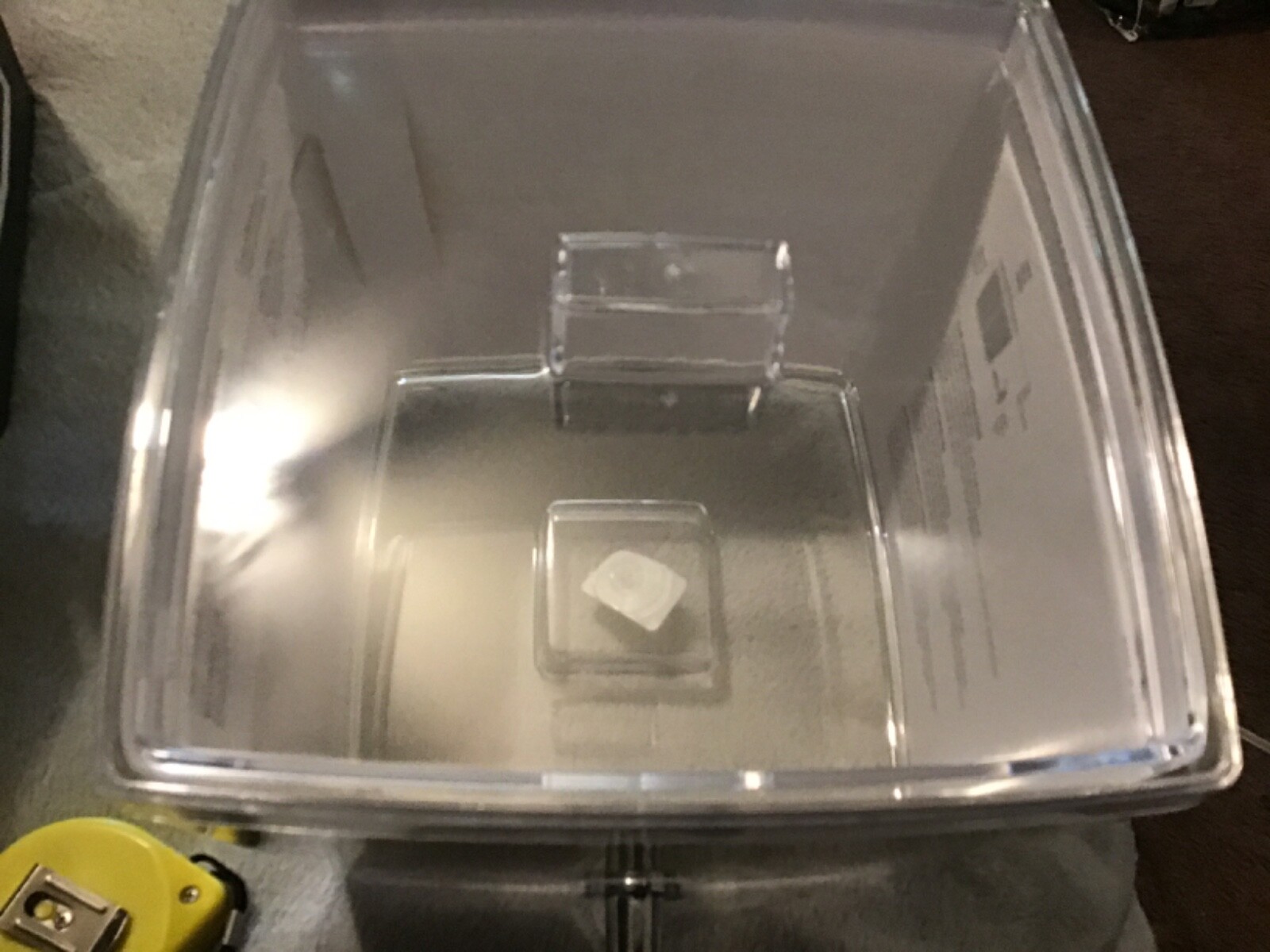 creative ware beveage dispenser 1.5 gallons clear size 8 x8 in.