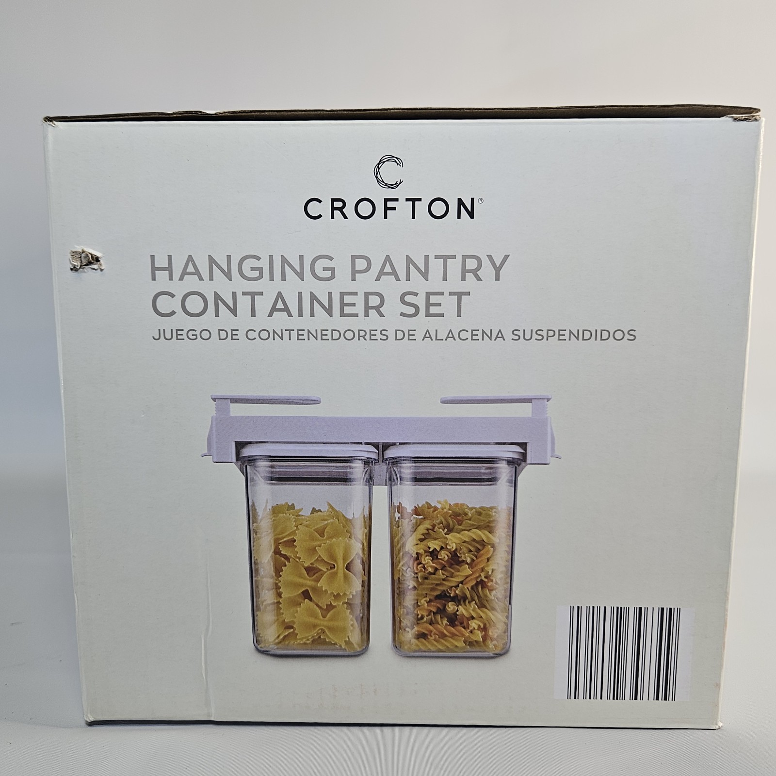 CROFTON HANGING PANTRY CONTAINER SET OF 2 BRAND NEW