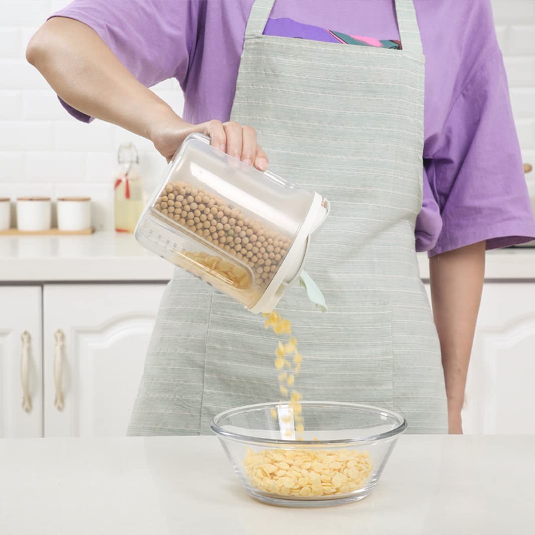 Airtight Kitchen Food Storage Container, Leak-Proof BPA Plastic Plastic Dry C…