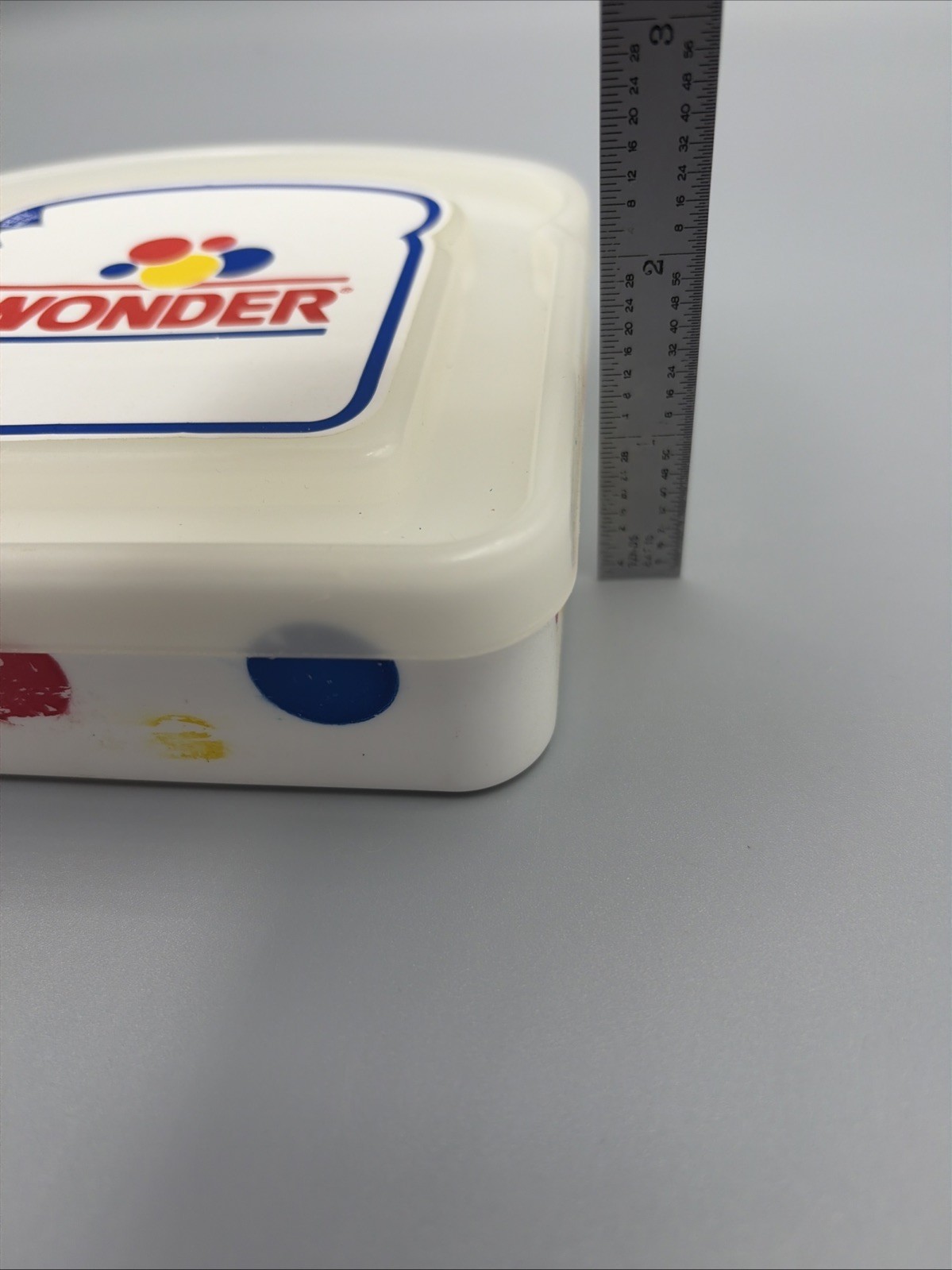 Wonder Bread Sandwich Container Plastic Carry Case