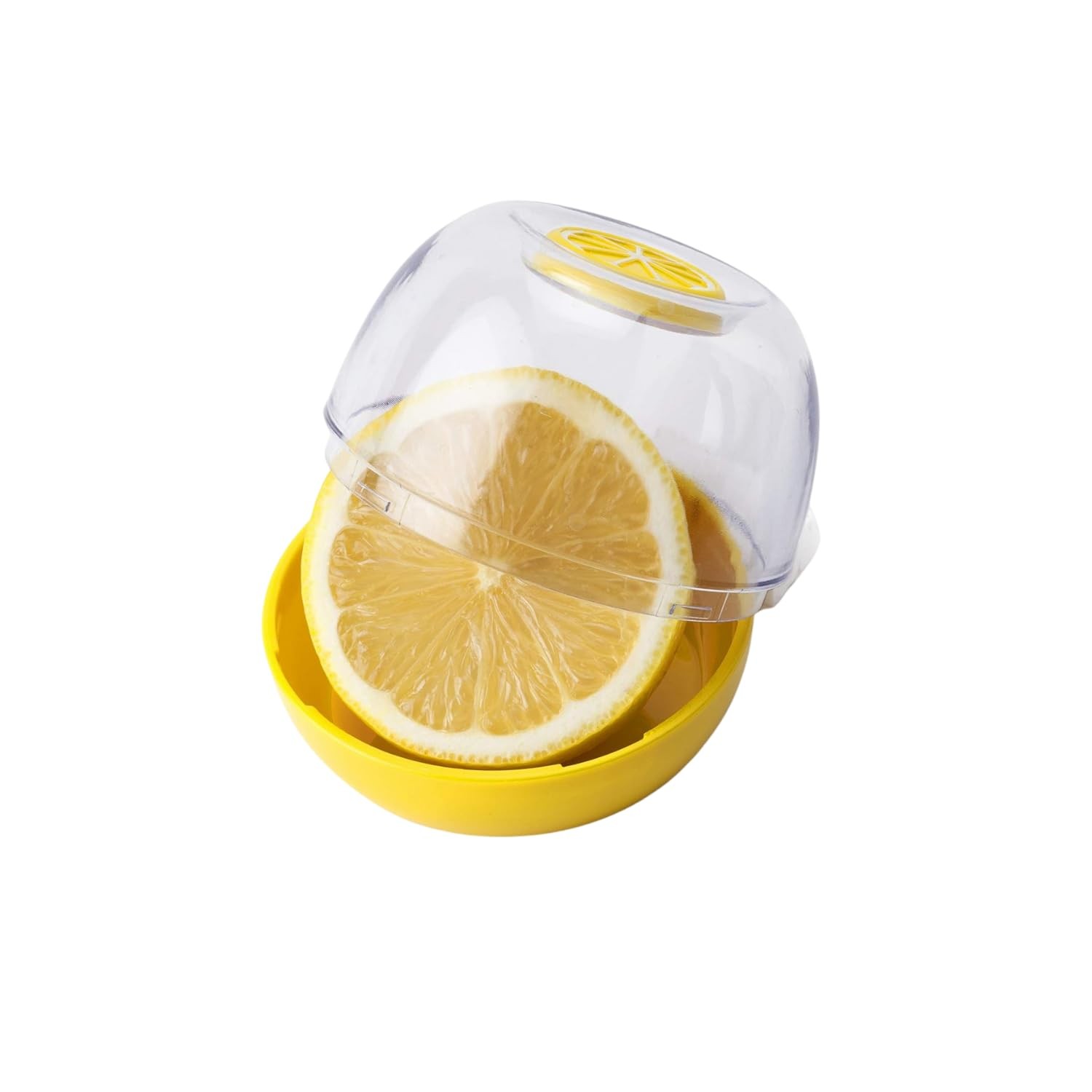 Fresh Flip Pod Lemon Storage Container, Keeps Leftover Half Flavorful and Fir…