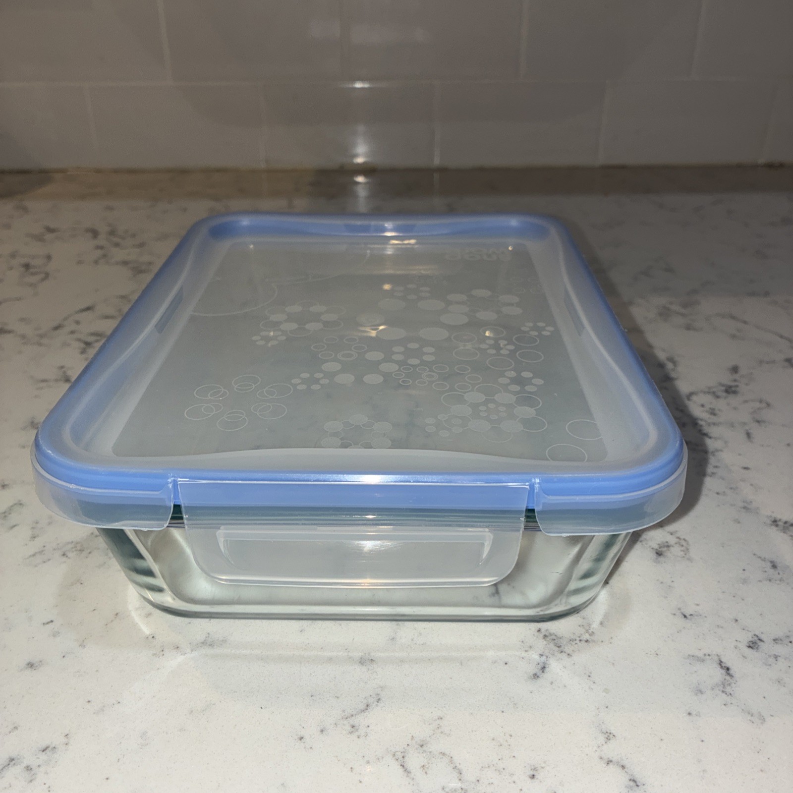 Snapware 6 Cups Pure Pyrex Glass Food Storage Container Rectangle & Plastic Lid