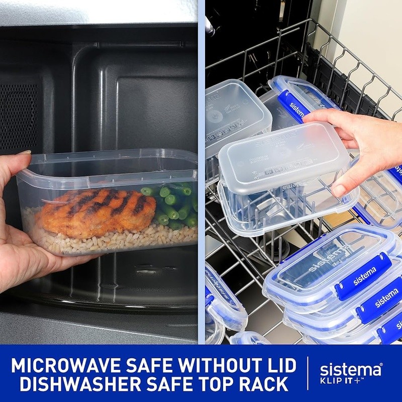 Airtight Food Storage Containers Leakproof BPA Free 6 Piece Set Kitchen New